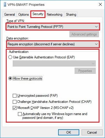 Configure VPN PPTP in Windows 10. Step 9. Configure VPN PPTP in Windows 10. Step 9.